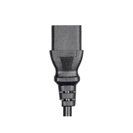 Extension Cord - IEC 60320 C14 To IEC 60320 C13_ 16AWG_ 13A_ 3-Prong_